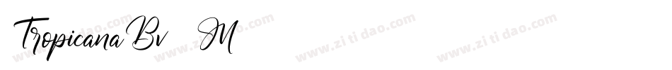 TropicanaBv-83M字体转换