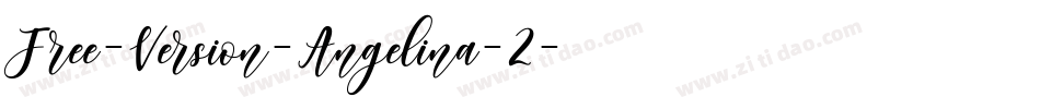 Free-Version-Angelina-2字体转换