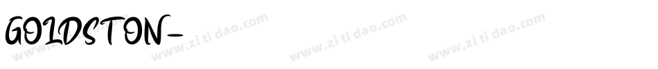 GOLDSTON字体转换