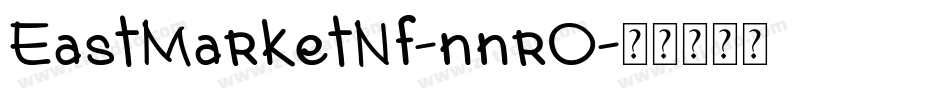 EastMarketNf-nnrO字体转换