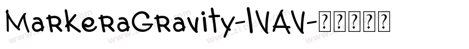 MarkeraGravity-lVAV字体转换