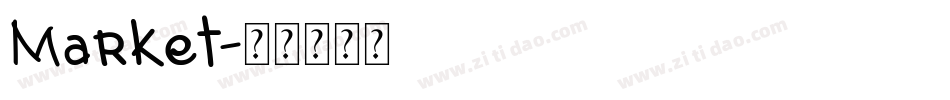 Market字体转换