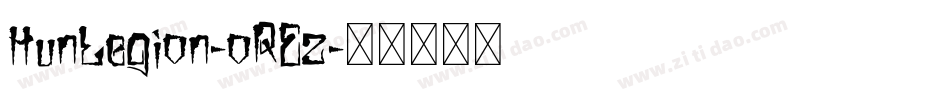 HunLegion-oREz字体转换