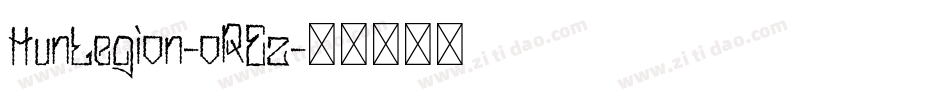 HunLegion-oREz字体转换