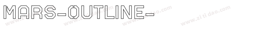 Mars-Outline字体转换
