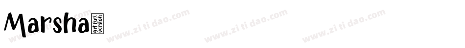 Marsha字体转换