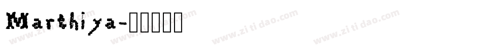 Marthiya字体转换