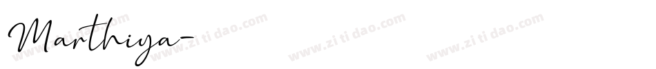Marthiya字体转换