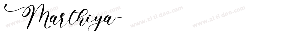 Marthiya字体转换