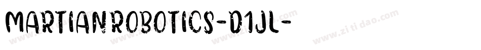 MartianRobotics-d1Jl字体转换