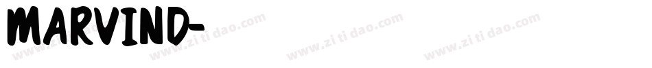 Marvind字体转换