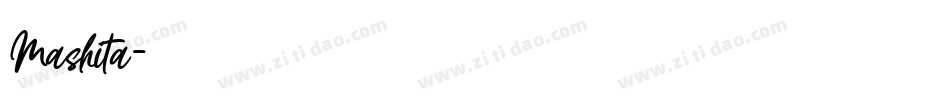 Mashita字体转换