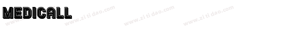 medicall字体转换