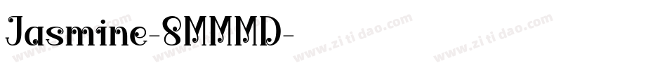 Jasmine-8MMMD字体转换