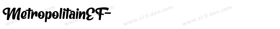 MetropolitainEF字体转换