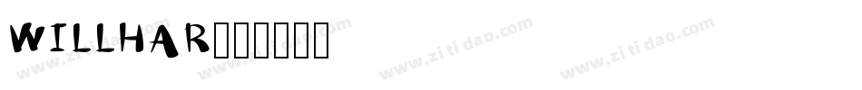 WILLHAR字体转换