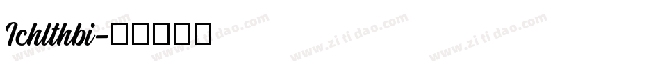 Ichlthbi字体转换