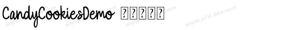 CandyCookiesDemo字体转换