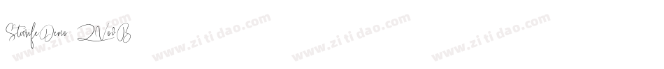StarifeDemo-ZVovB字体转换