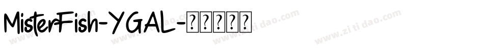 MisterFish-YGAL字体转换