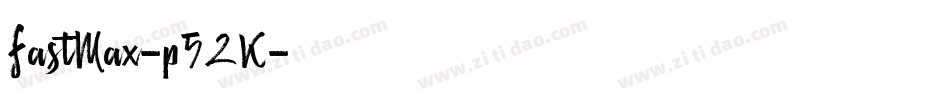 FastMax-p5ZK字体转换