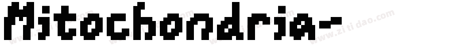 Mitochondria字体转换