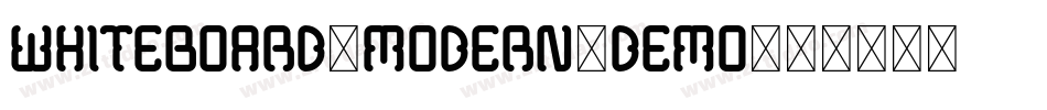 Whiteboard-Modern-Demo字体转换