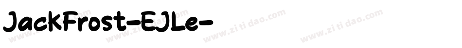 JackFrost-EJLe字体转换