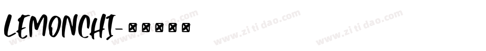 LEMONCHI字体转换