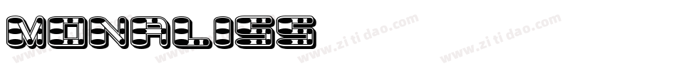 monaliss字体转换