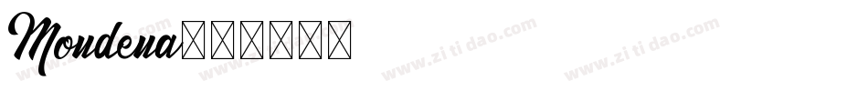 Mondena字体转换