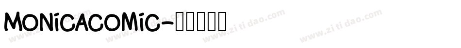 Monicacomic字体转换