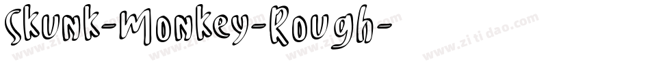Skunk-Monkey-Rough字体转换