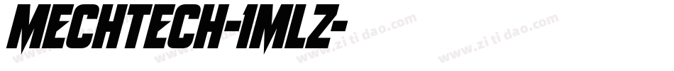MechTech-1mlZ字体转换