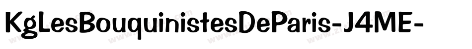 KgLesBouquinistesDeParis-J4ME字体转换 KgLesBouquinistesDeParis-J4ME字体转换
