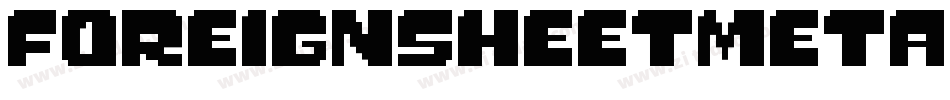 Foreignsheetmetal-7jmA字体转换