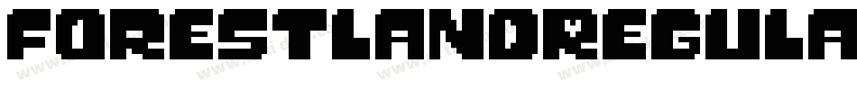 ForestlandRegular-VGWXV字体转换