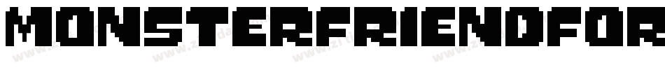 MonsterFriendFore字体转换