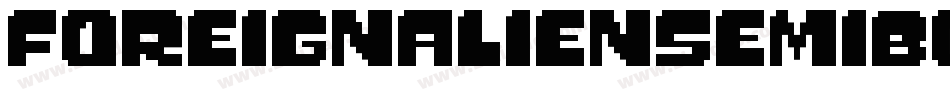 foreignaliensemibold字体转换