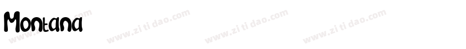 Montana字体转换