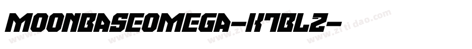 MoonbaseOmega-K7BlZ字体转换