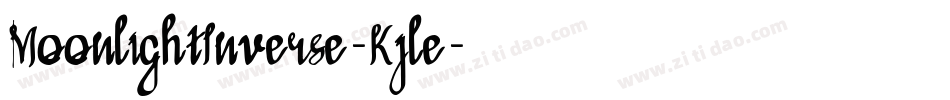 MoonlightInverse-Kjle字体转换