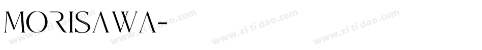 morisawa字体转换