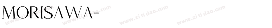 morisawa字体转换