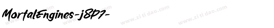 MortalEngines-j8P7字体转换