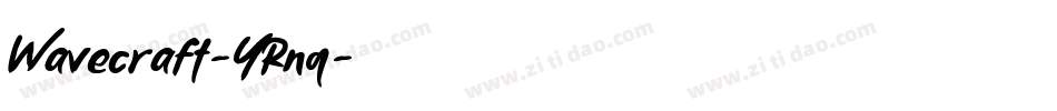 Wavecraft-YRnq字体转换