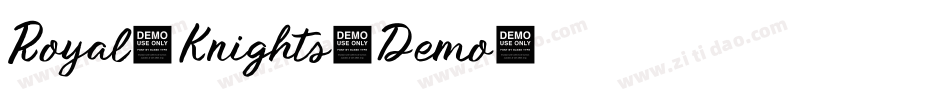 Royal_Knights-Demo字体转换