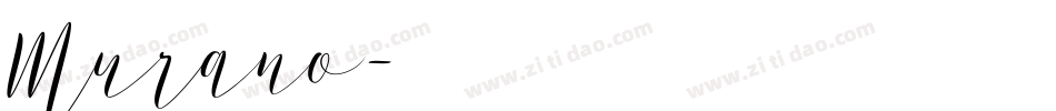 Murano字体转换