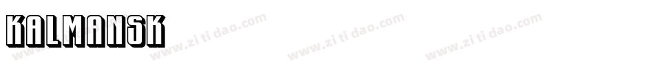 Kalmansk字体转换