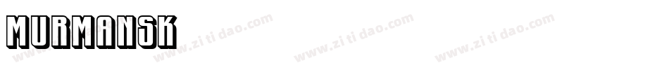 Murmansk字体转换